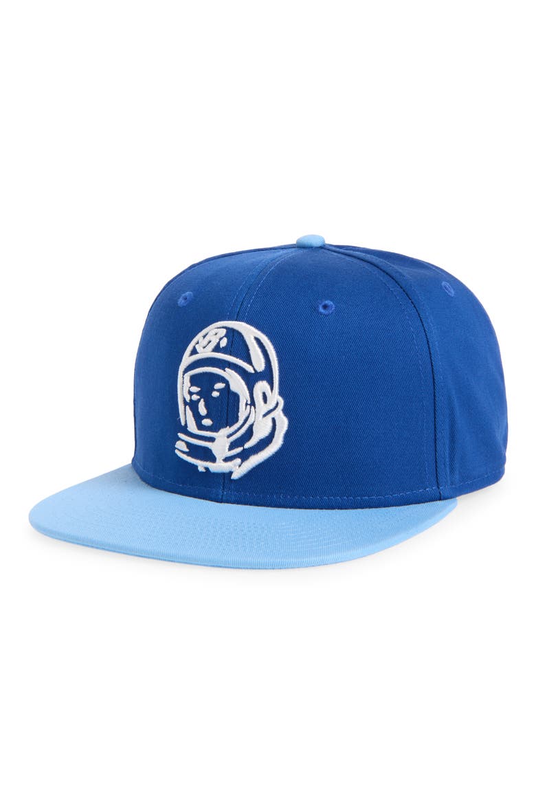 BB Two-Tone Snap Back Hat, Main, color, NAVY PEONY