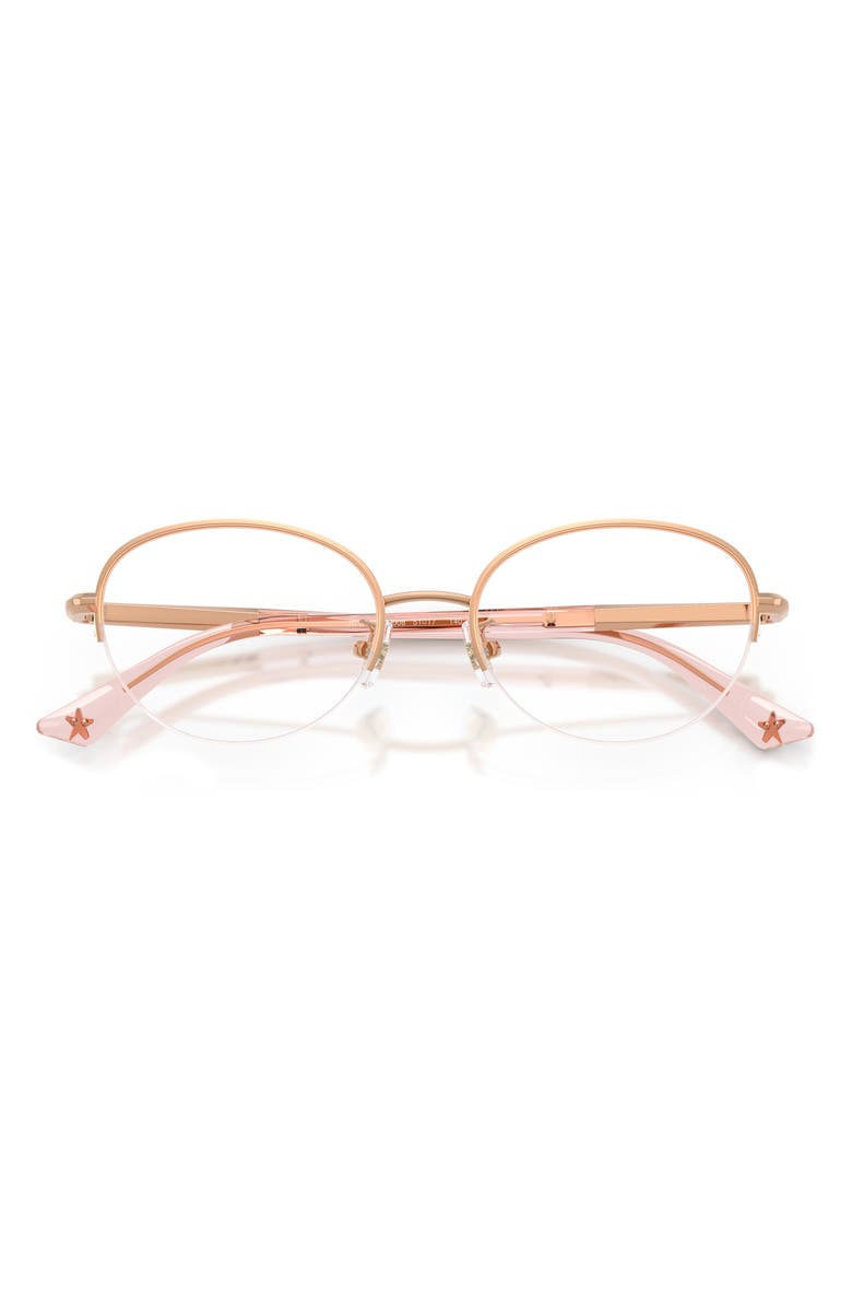 Jimmy Choo 51mm Oval Optical Glasses, Alternate, color,