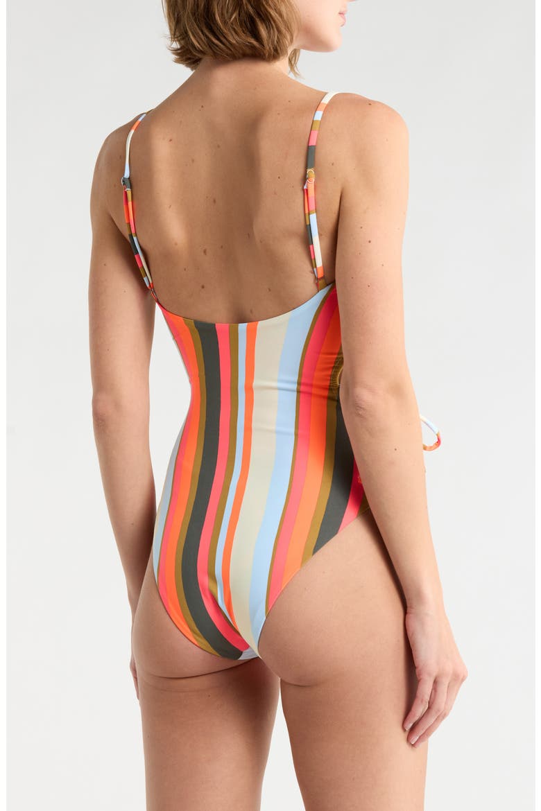 Ann Reversible One-Piece Swimsuit, Alternate, color, ORANGE