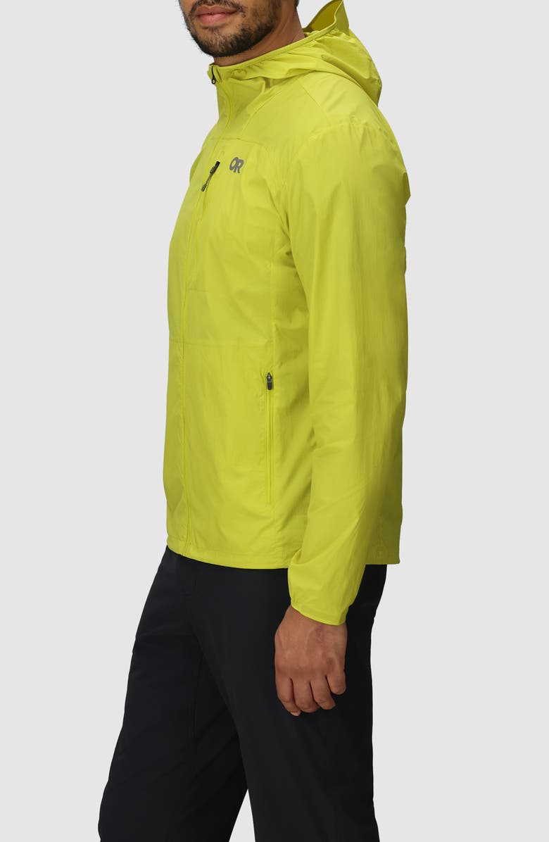 Outdoor Research Shadow Wind Zip-Up Hoodie, Alternate, color, Viper