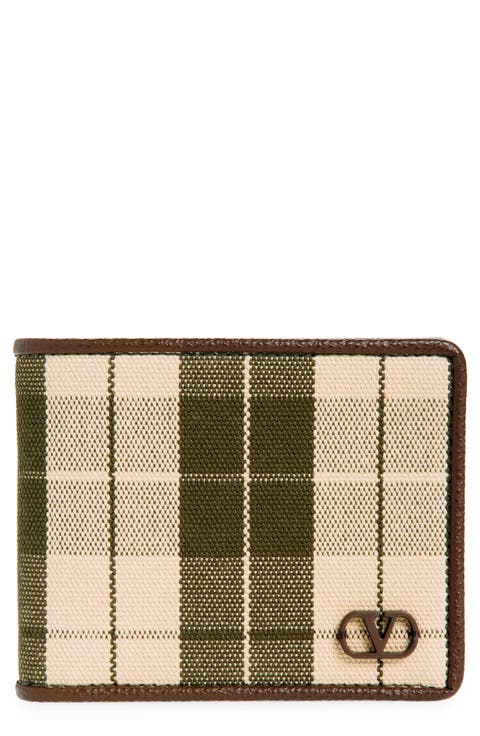 VLOGO Signature Bifold Canvas Wallet