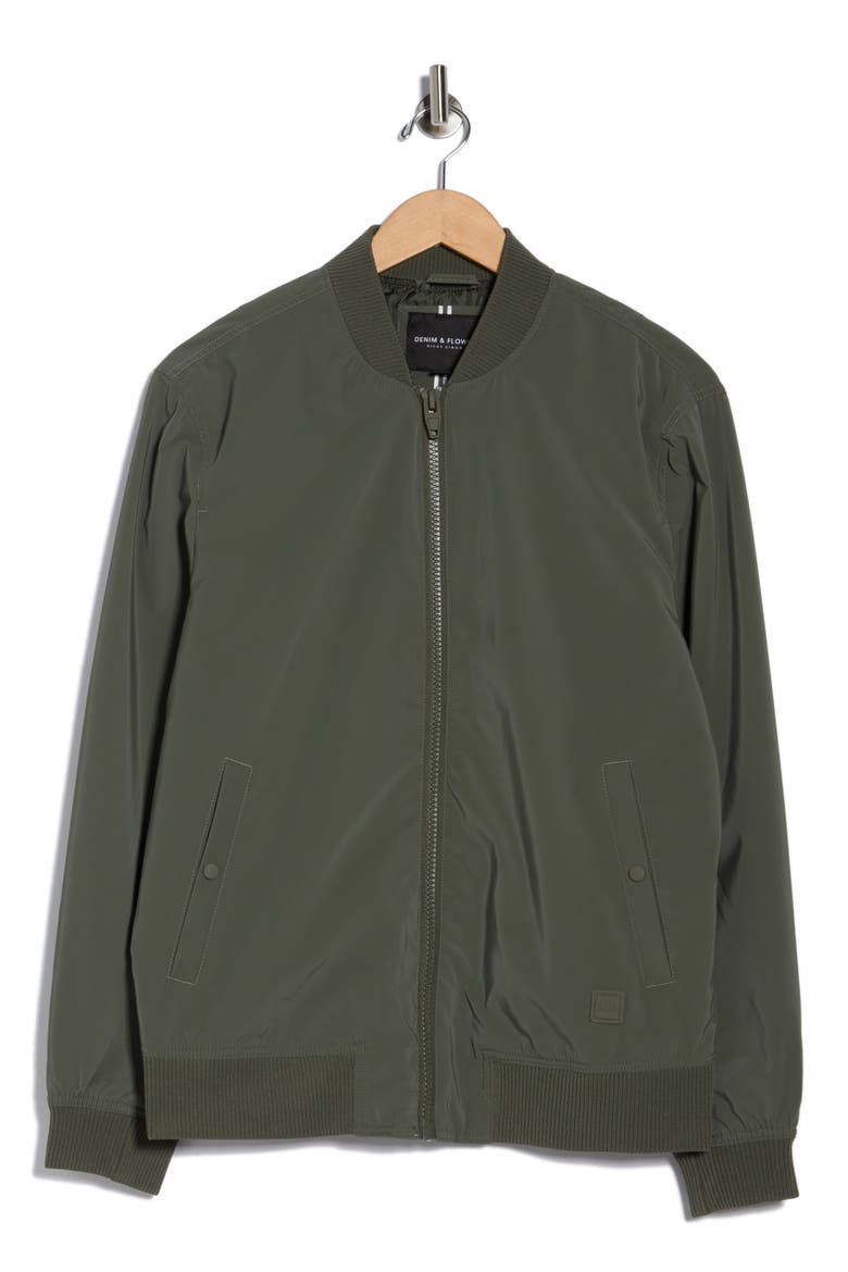 Bomber Jacket, Alternate, color, DUSTY OLIVE