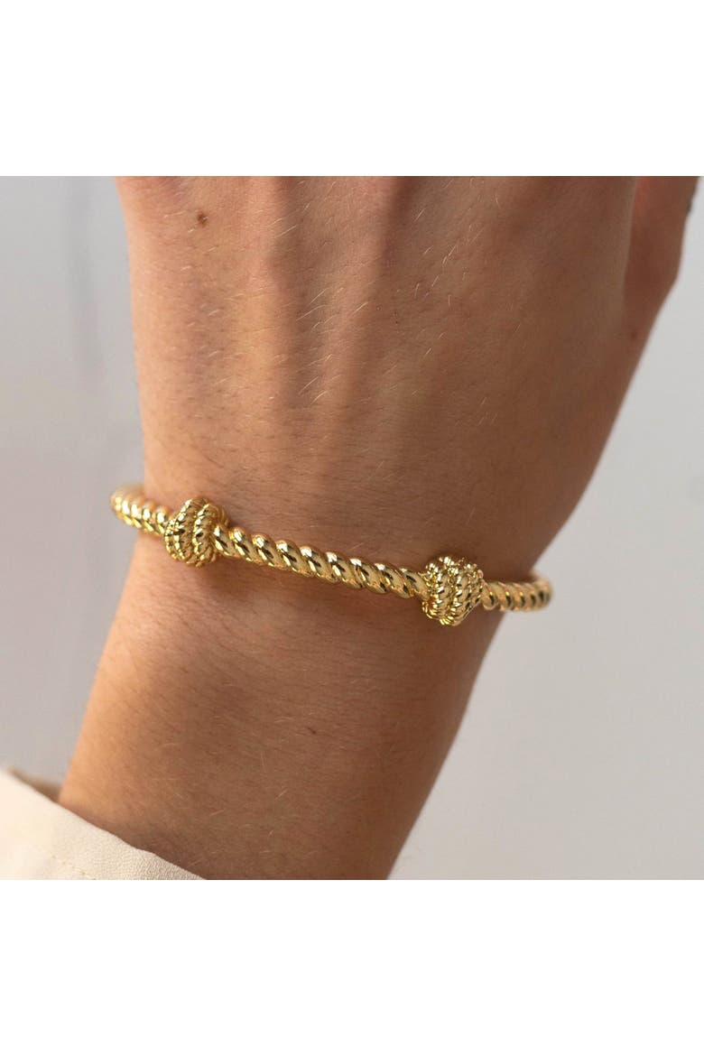The Windsor Twist Cuff, Alternate, color, Gold