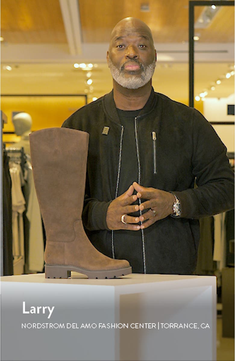 Fallbrook Water Resistant Knee High Boot, sales video thumbnail