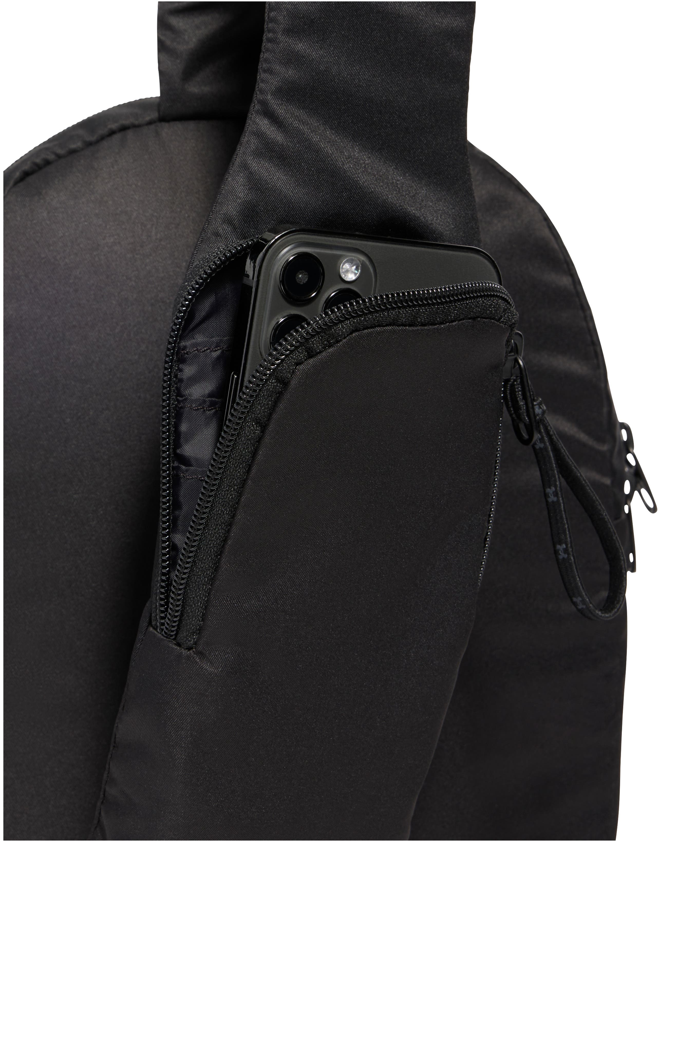 Under Armour Studio Sling Bag, Alternate, color, Black / / Black