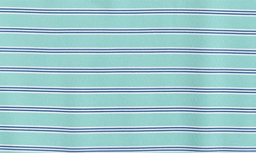 Brooks Brothers Knit Perforated Bb1 Stripe Polo