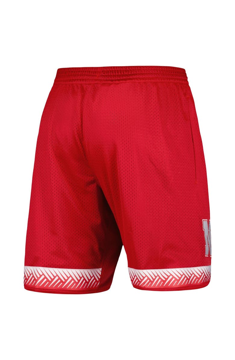 adidas Men's adidas Scarlet Nebraska Huskers Swingman Replica Basketball Shorts, Alternate, color, Red