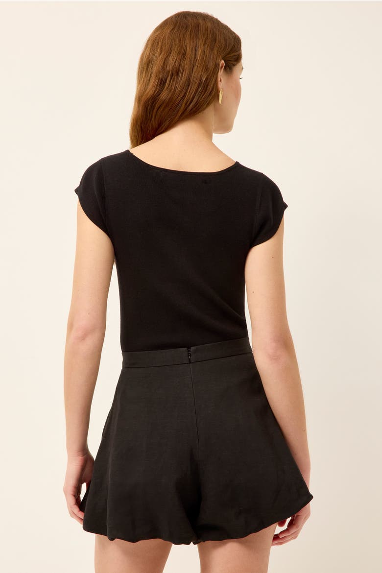 Roxy Short, Alternate, color, Black