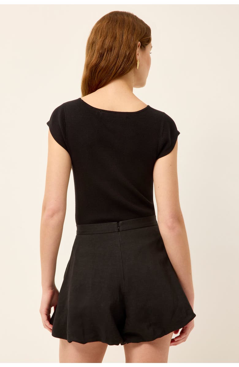 Marie Oliver Roxy Short, Alternate, color, Black