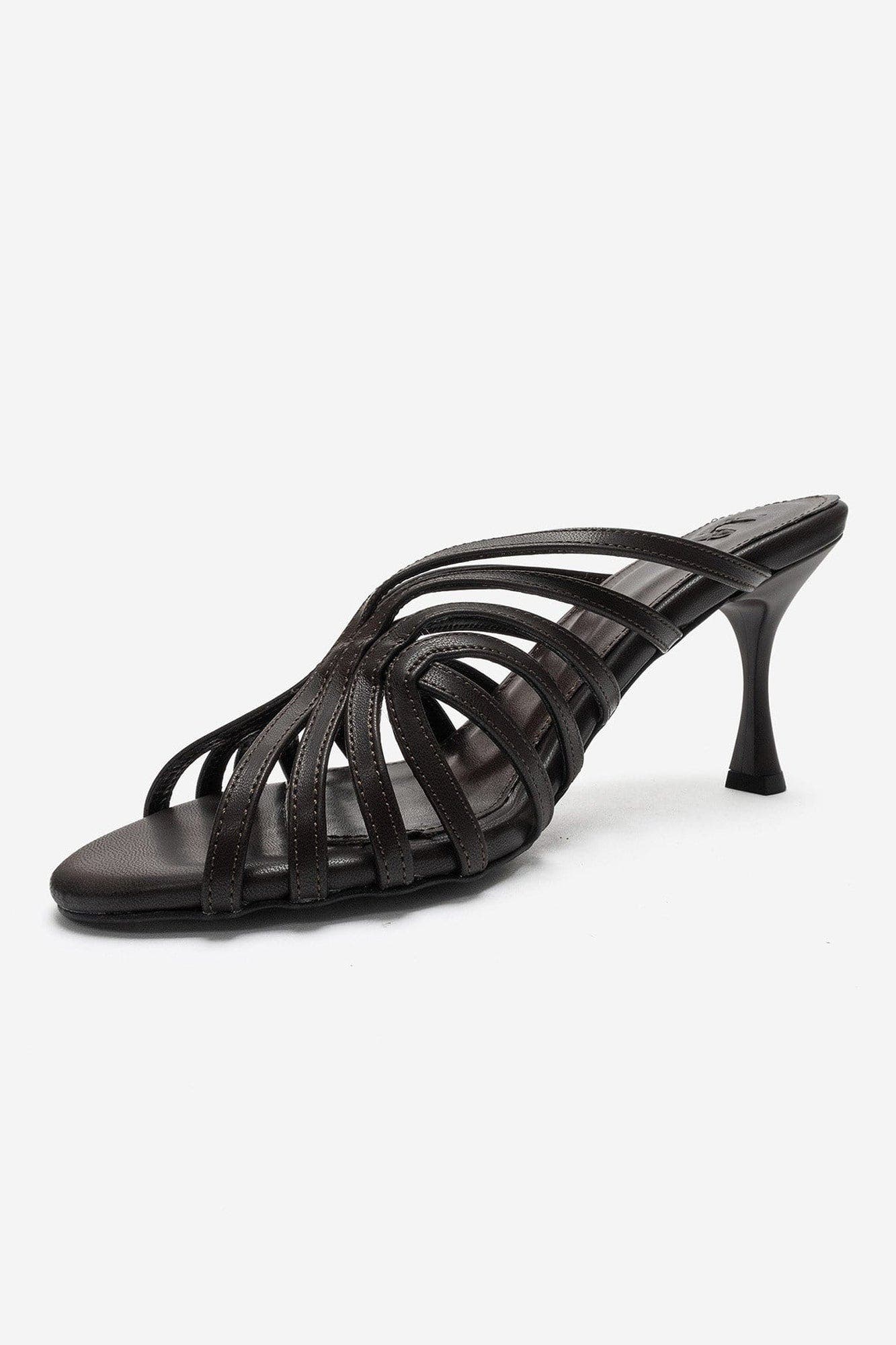 Olivera Stiletto Sandal, Alternate, color, Brown