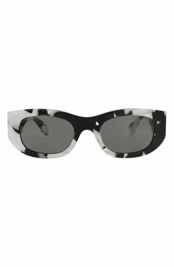 51mm Oval Sunglasses