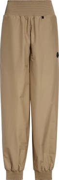 Moncler Smocked Waist Track Pants
