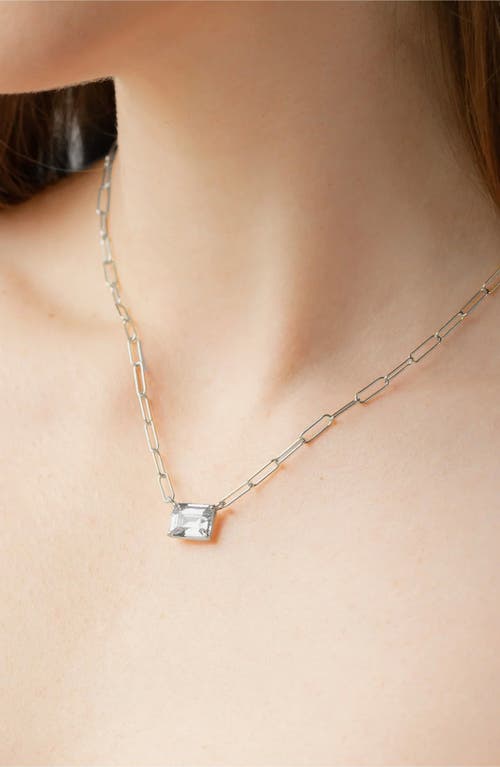 Bearfruit Jewelry Sterling Silver 18k Gold Plated Sparkle Pendant Chain Necklace & Earrings Set In Metallic