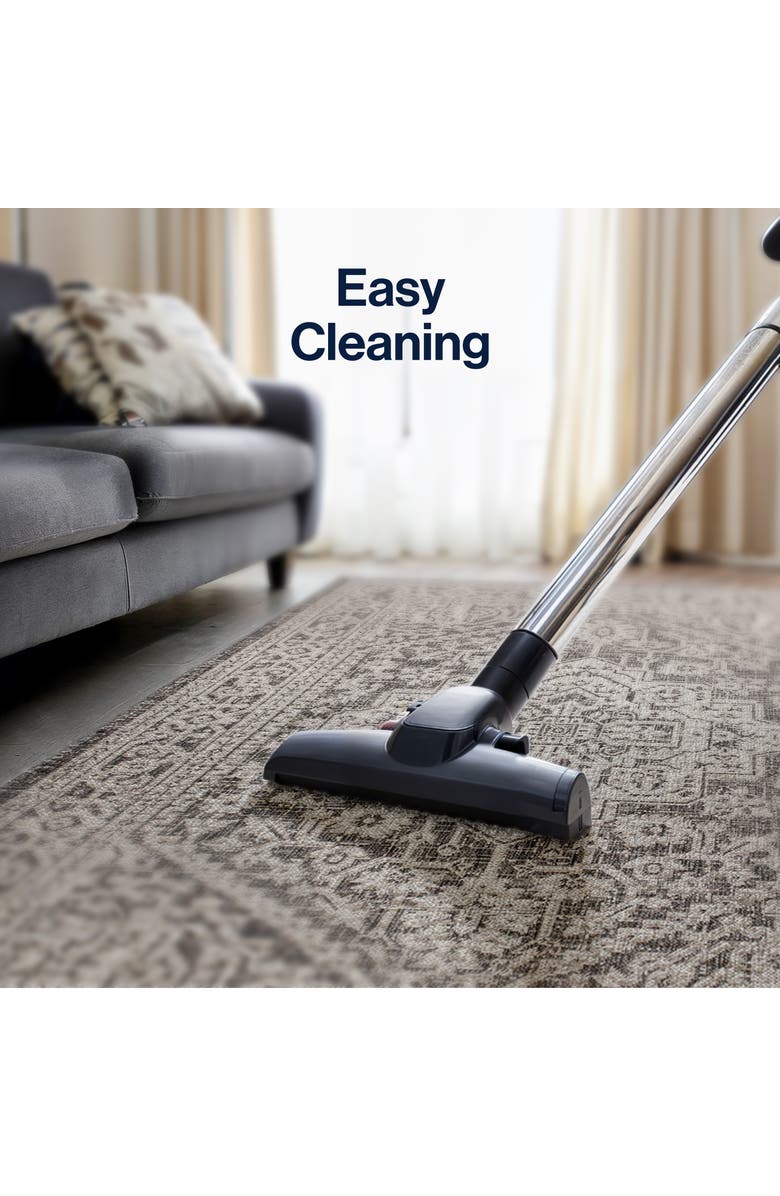 JONATHAN Y Sinjuri Medallion Textured Weave Indoor/Outdoor Area Rug, Alternate, color, Gray/Black