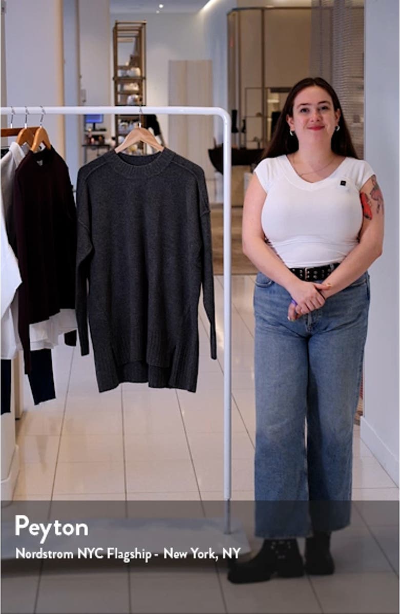 Phoebe High-Low Tunic Sweater, sales video thumbnail