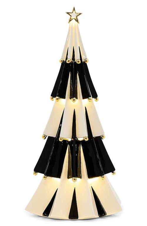 Mackenzie-childs Mackenzie Childs Courtly Noel Ceramic Illuminated Tree In Multi