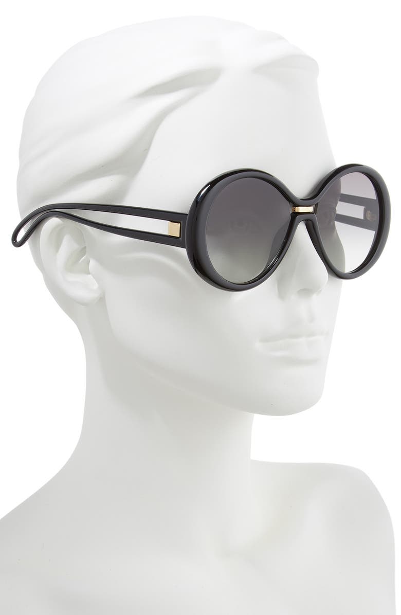 Givenchy 56mm Round Sunglasses, Alternate, color, 