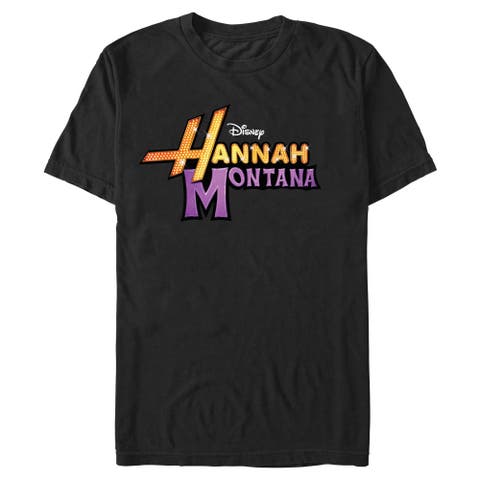 Men's Hannah Montana Classic Logo  Graphic T-Shirt