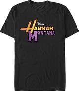 Hannah Montana Mens Hannah Montana Classic Logo T Shirt