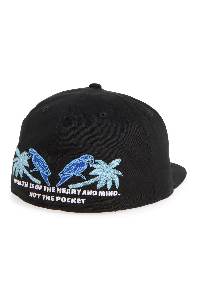 BB Paradise Baseball Cap, Alternate, color, BLACK