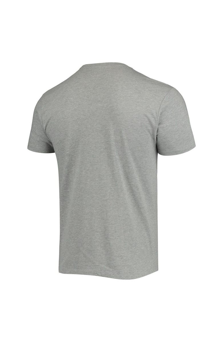 Junk Food Men's Junk Food Heathered Gray Las Vegas Raiders Helmet T-Shirt, Alternate, color, 