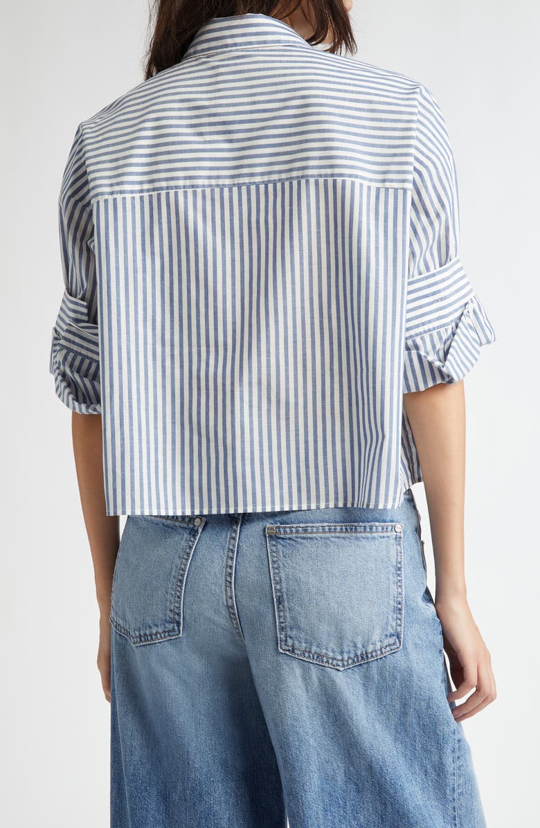 TWP Next Ex Crop Button-Up Top, Alternate, color, 