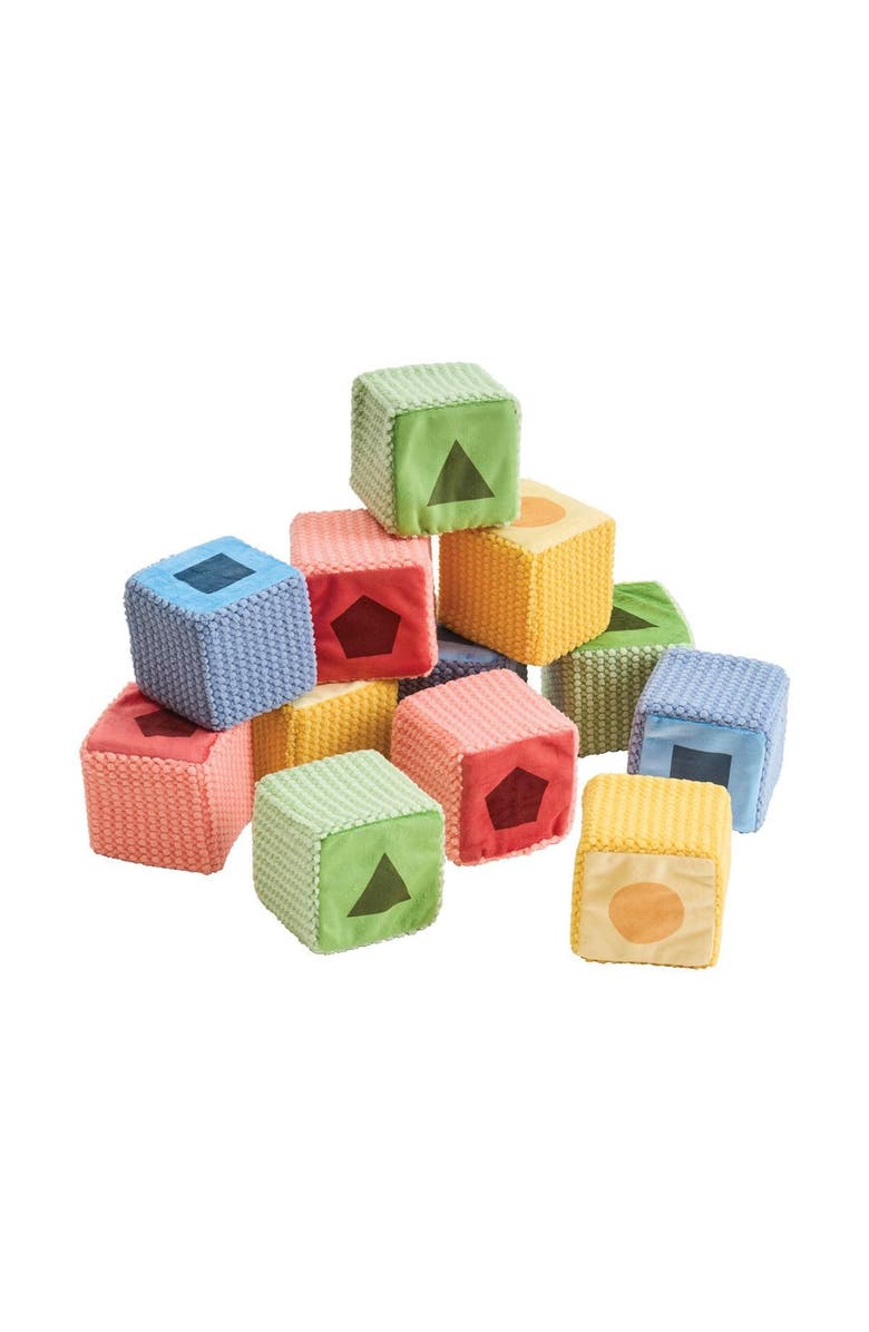 Kaplan Early Learning Company Soft Shape and Color Blocks - Set of 12, Main, color, 