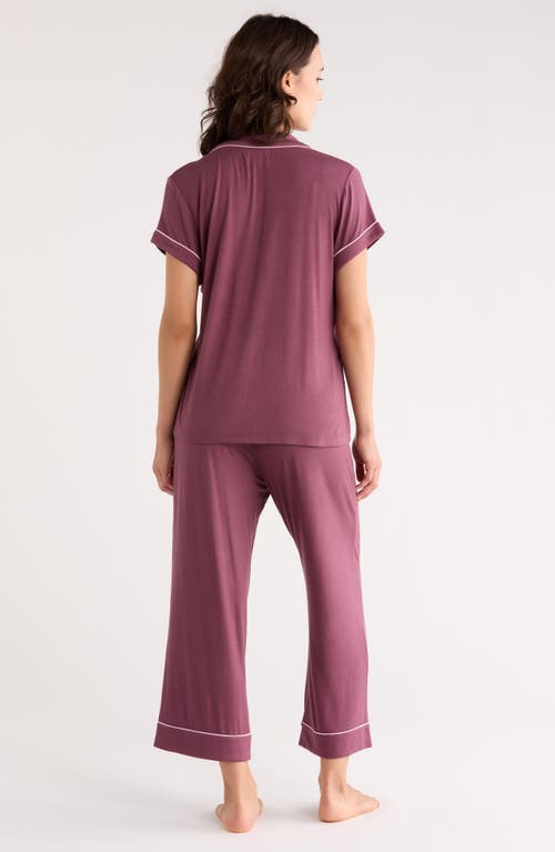 Nordstrom Rack Tranquility Cropped Pajamas In Purple