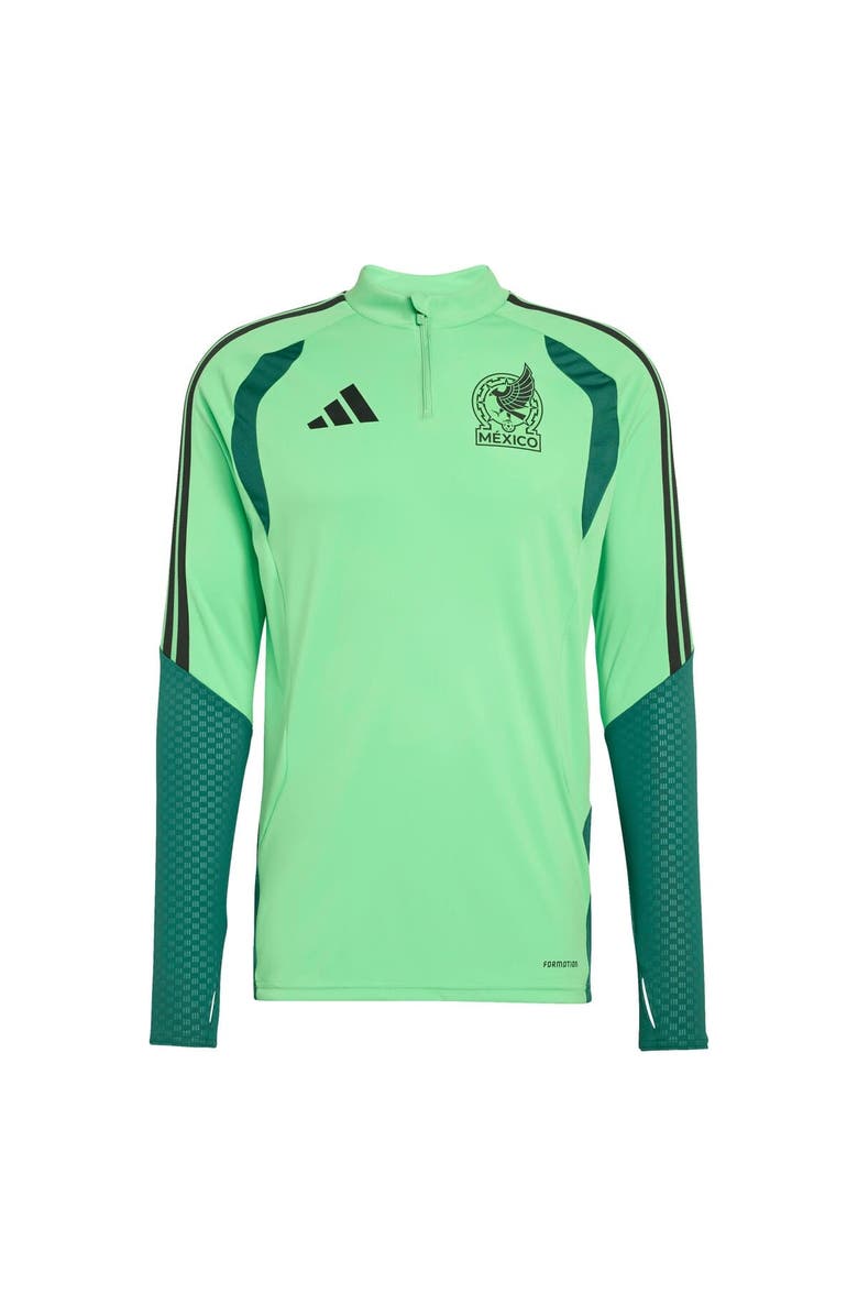adidas Men's adidas  Green Mexico National Team FIFA x World Cup 2026 Tiro Quarter-Zip Training Top, Main, color, Green