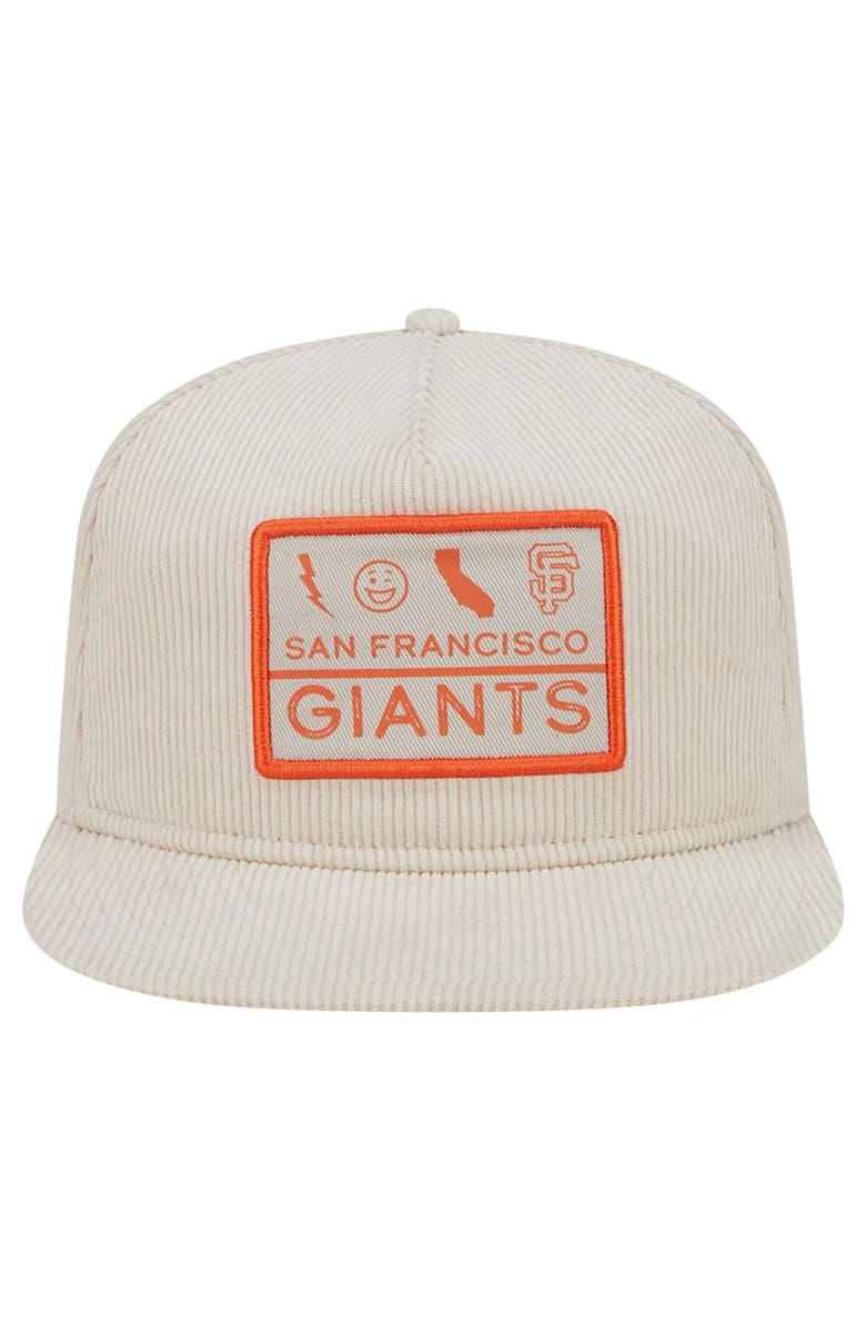 New Era Men's New Era White San Francisco Giants Summer Essential Golfer Snapback Hat, Alternate, color, 