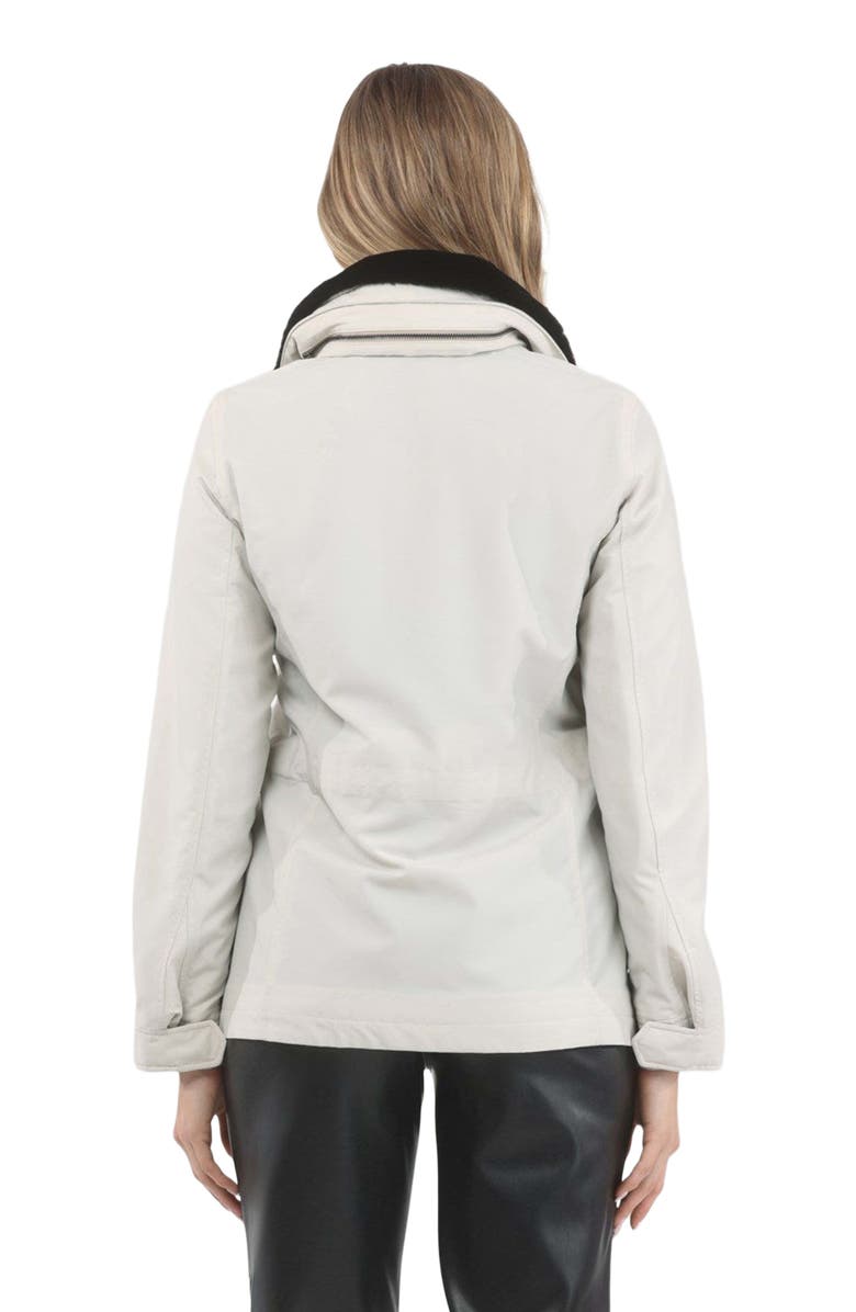 GORSKI Jacket Crafted From Loro Piana Storm System, Alternate, color, Sand/Black