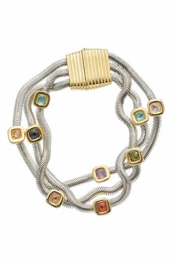 Multi Strand Snake Chain Bracelet