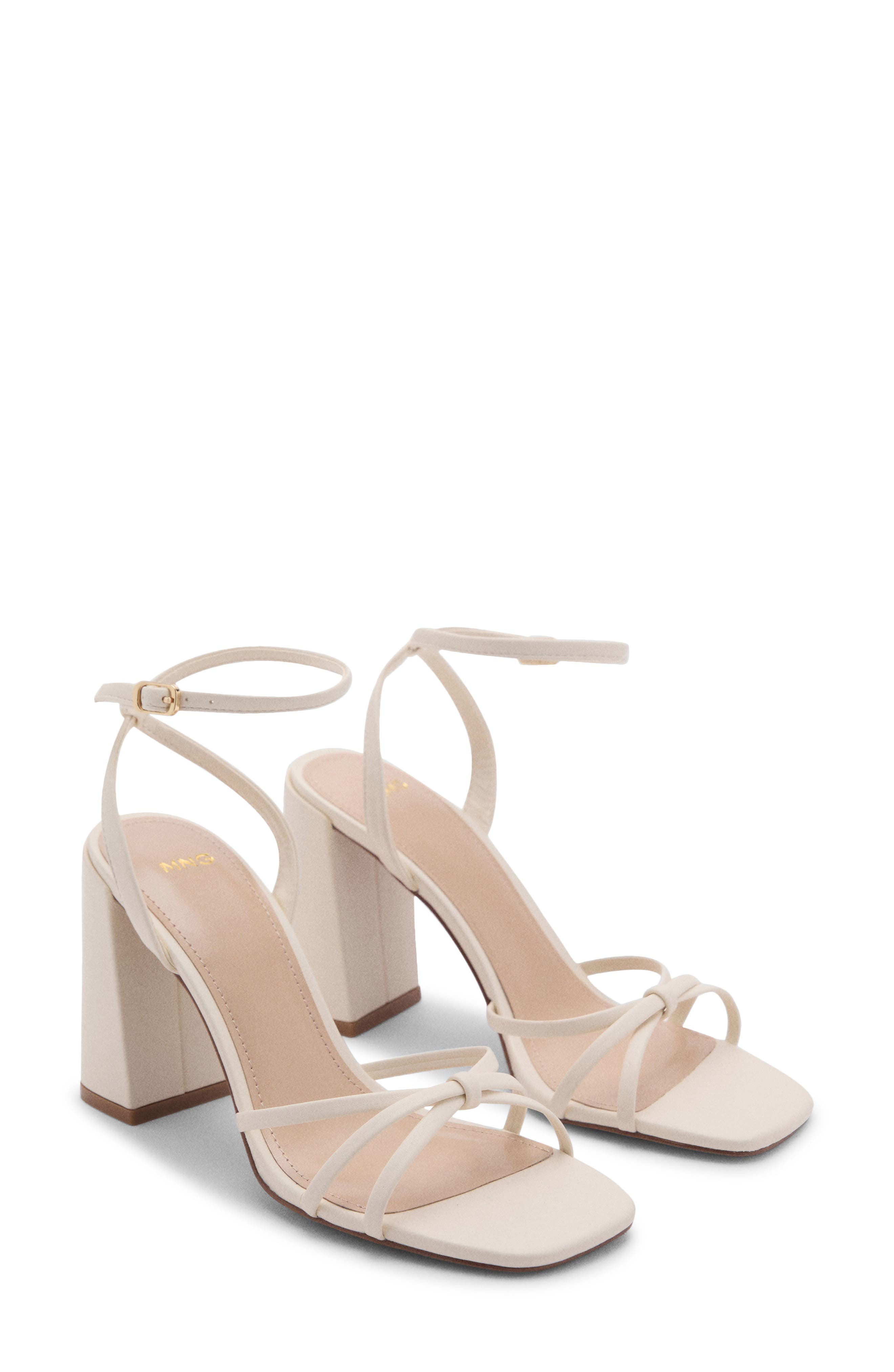 MANGO Ankle Strap Sandal, Main, color, 