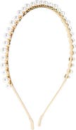Ettika Elegant Faux Pearl Headband