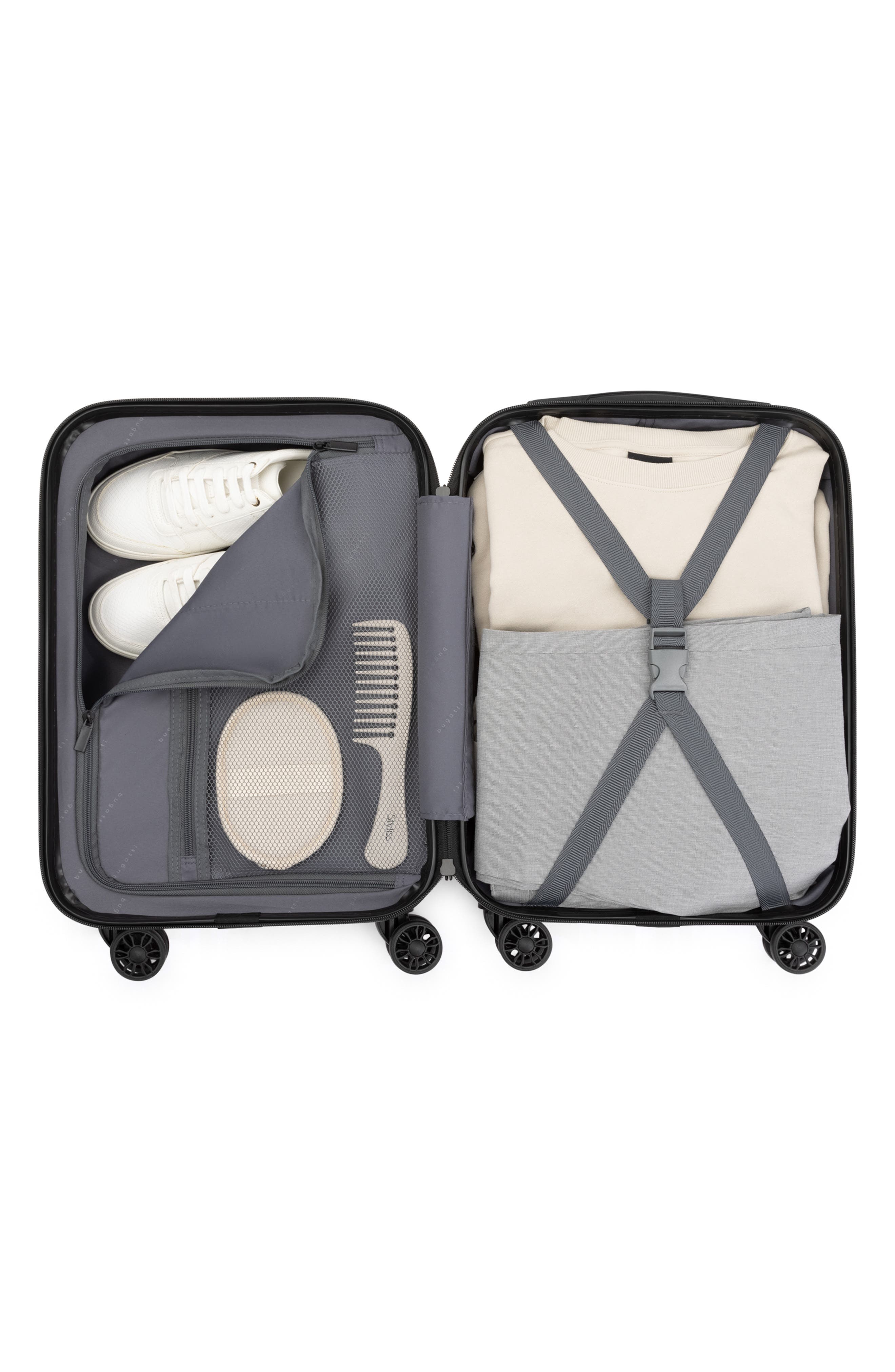 bugatti Singapore 2-Piece Hardside Spinner Luggage Set, Alternate, color, Emerald