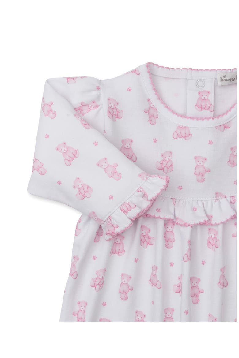 Print Pima Cotton Romper, Alternate, color, PINK