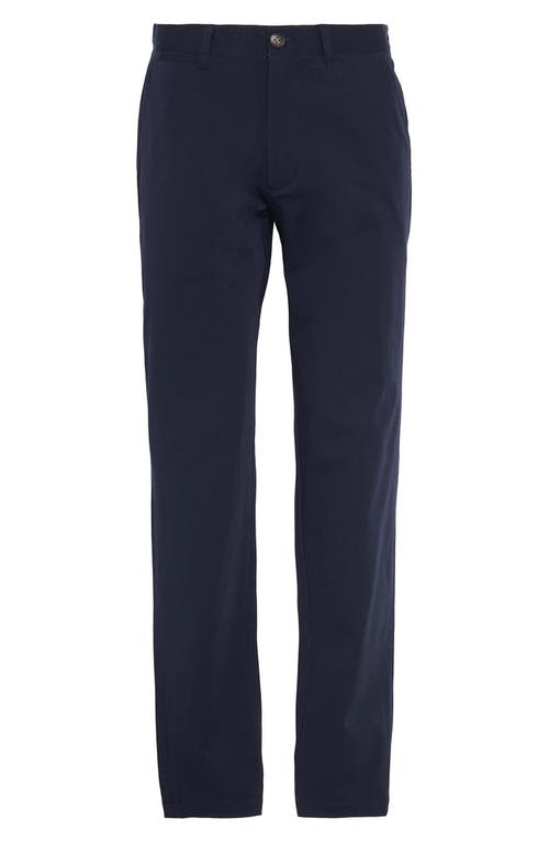 Barbour Men's Tailored-fit Comfort Stretch Trousers In Dark Navy