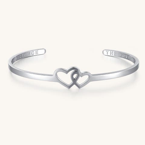 The Love Between A Mother And Daughter Knows No Distance - Heart Bracelet