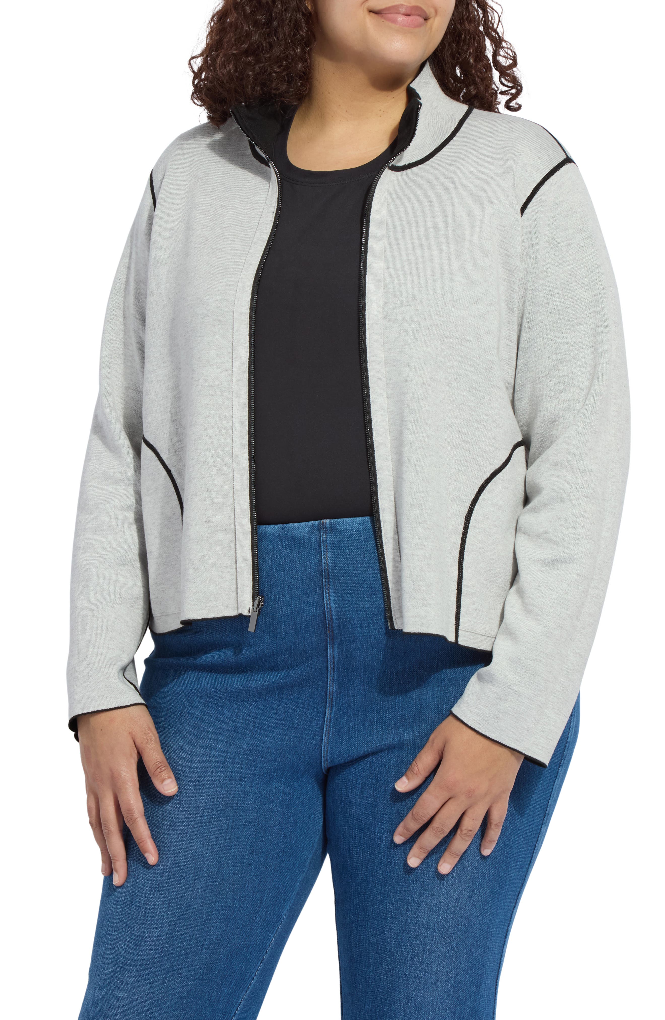 Reversible Zip Up Cardigan - image 2
