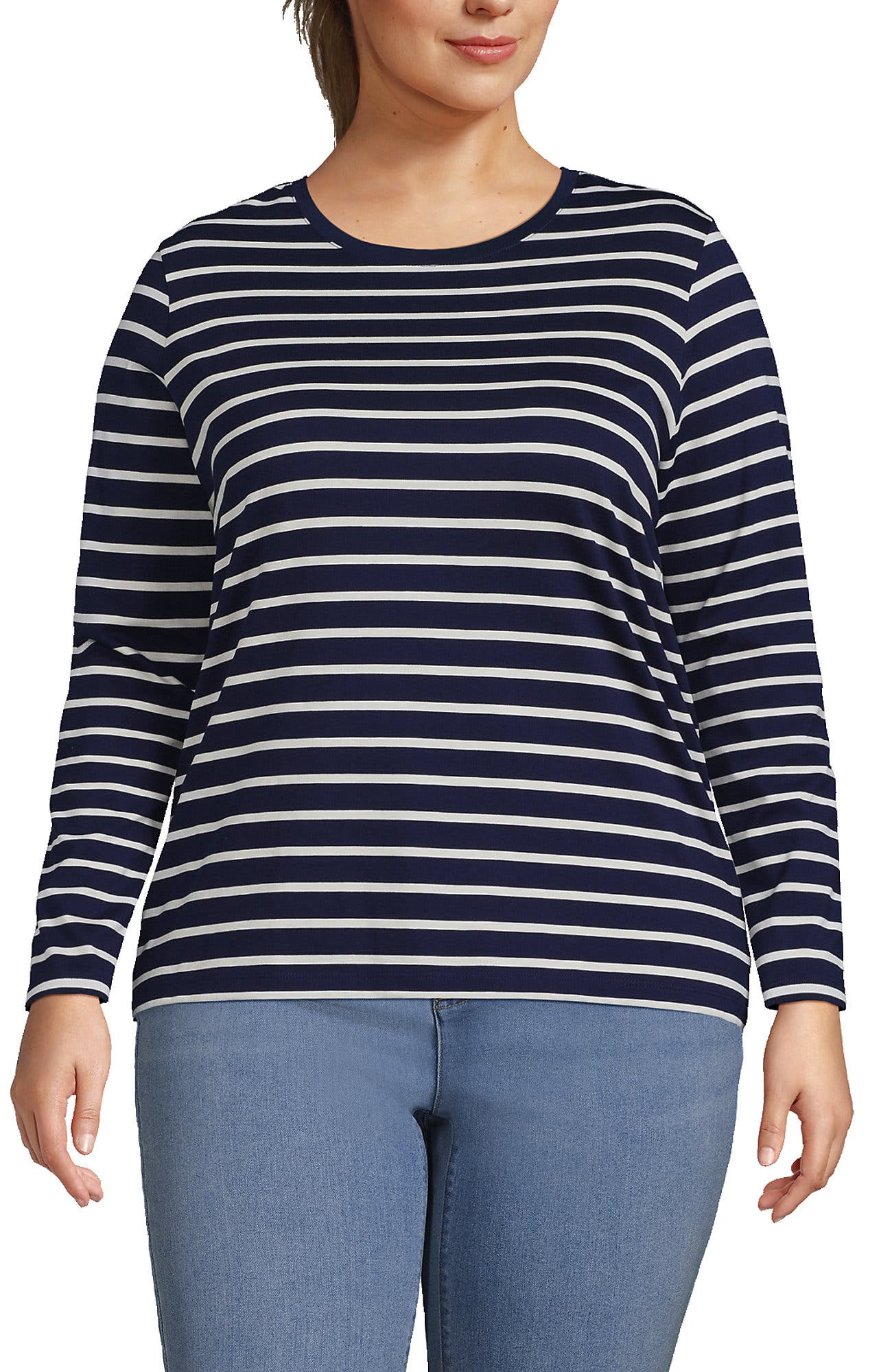 Deep Sea Navy Breton Stripe