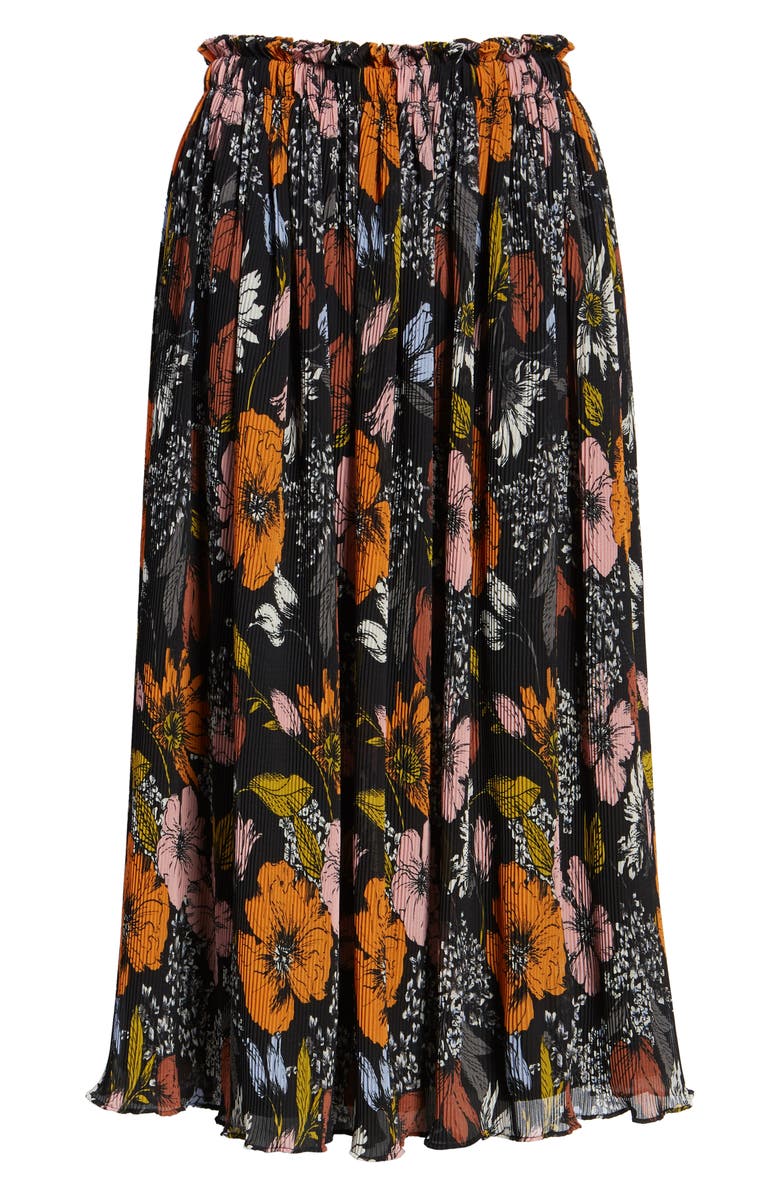 Halogen<sup>®</sup> x Atlantic-Pacific Crinkle Midi Skirt, Alternate, color, 