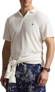 Polo Ralph Lauren Big & Tall Cotton-Blend Johnny Collar Polo Shirt