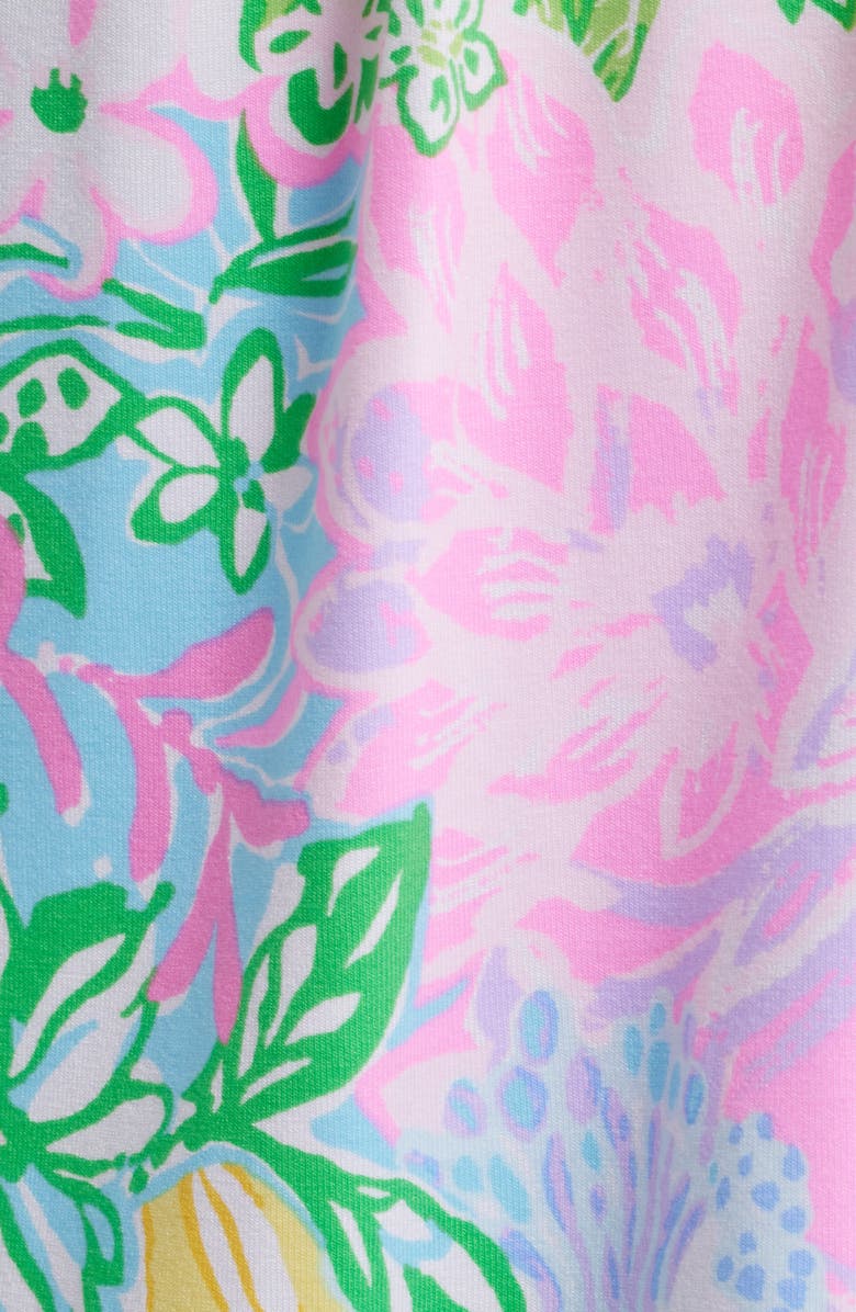 Lilly Pulitzer<sup>®</sup> Parigi Floral Skort Romper, Alternate, color, Multi Bright Delight Patch