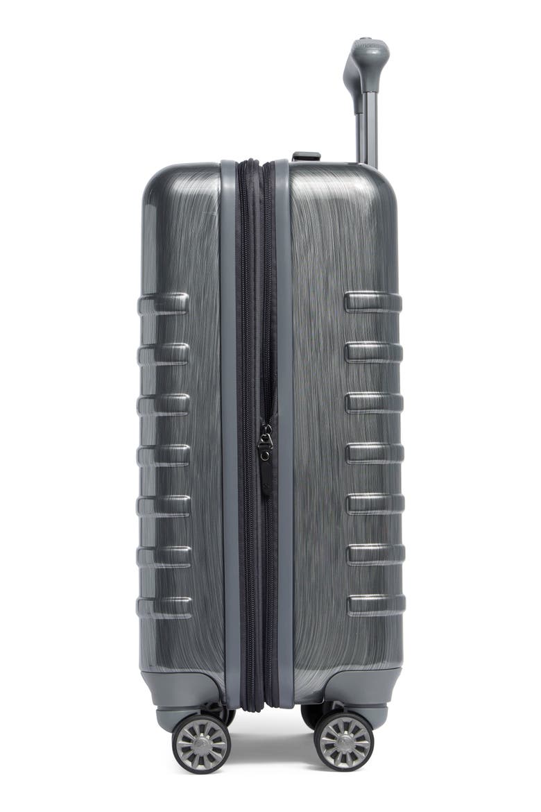 Rollmaster™ Lite 2 20-Inch Expandable Carry-On Hardside Spinner Luggage, Alternate, color, JET GREY