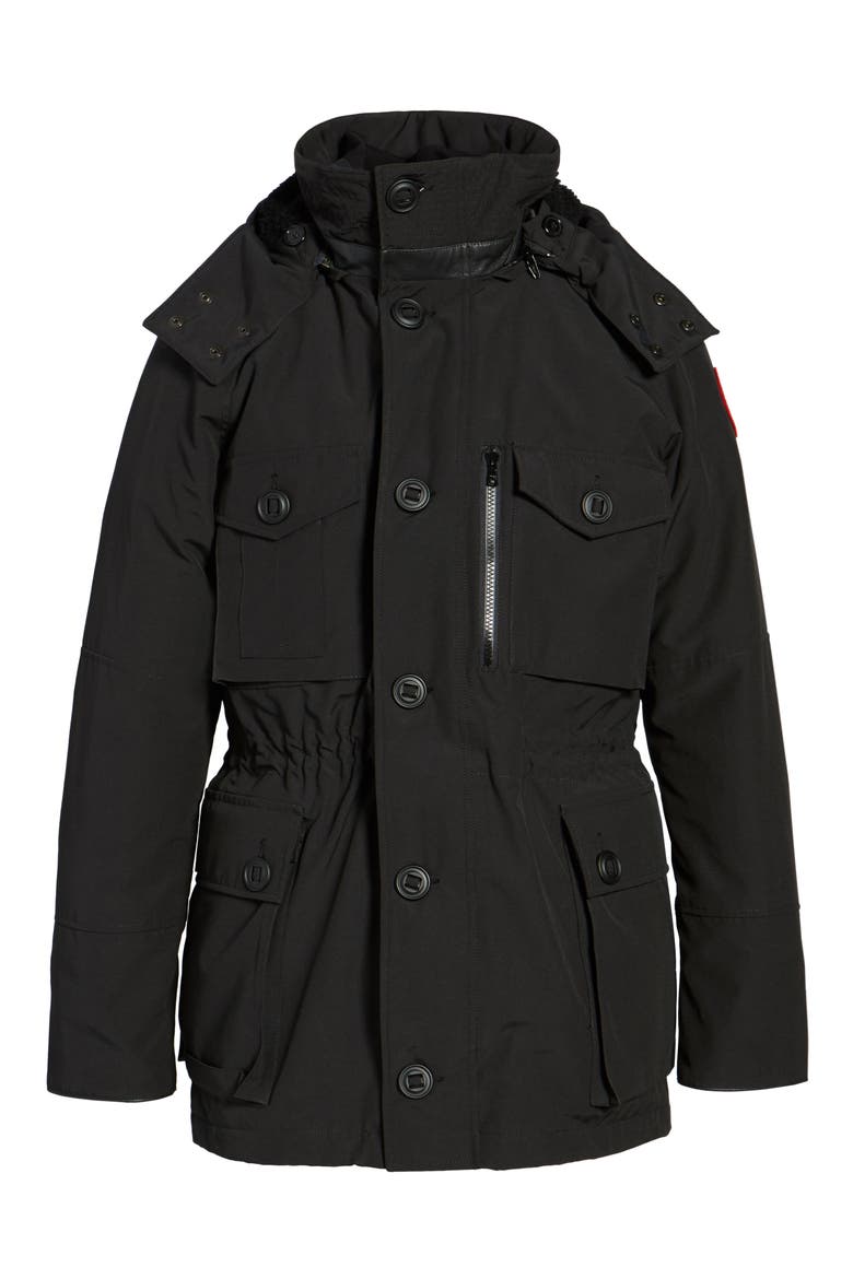 Drummond Regular Fit 3-In-1 Parka, Alternate, color, BLACK