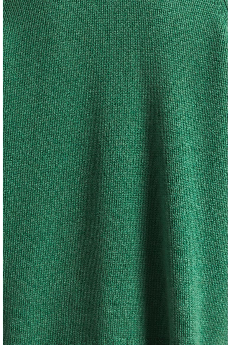 Oak Cashmere V-Neck Cardigan, Alternate, color, FERN