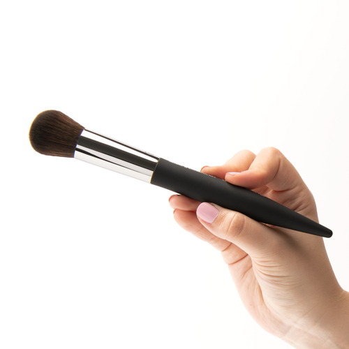 Omnia Brush Pro Large Dome Makeup Brush In Black