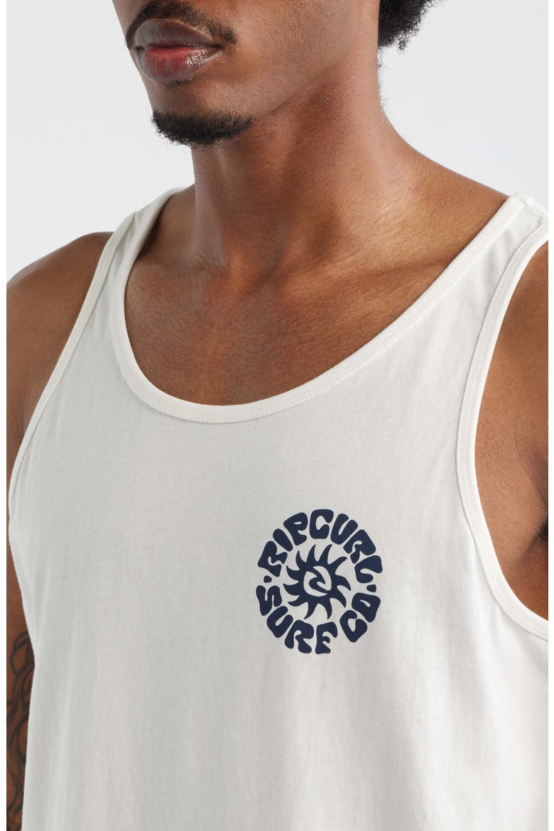 Pacific Rinse Cotton Graphic Tank, Alternate, color, BONE