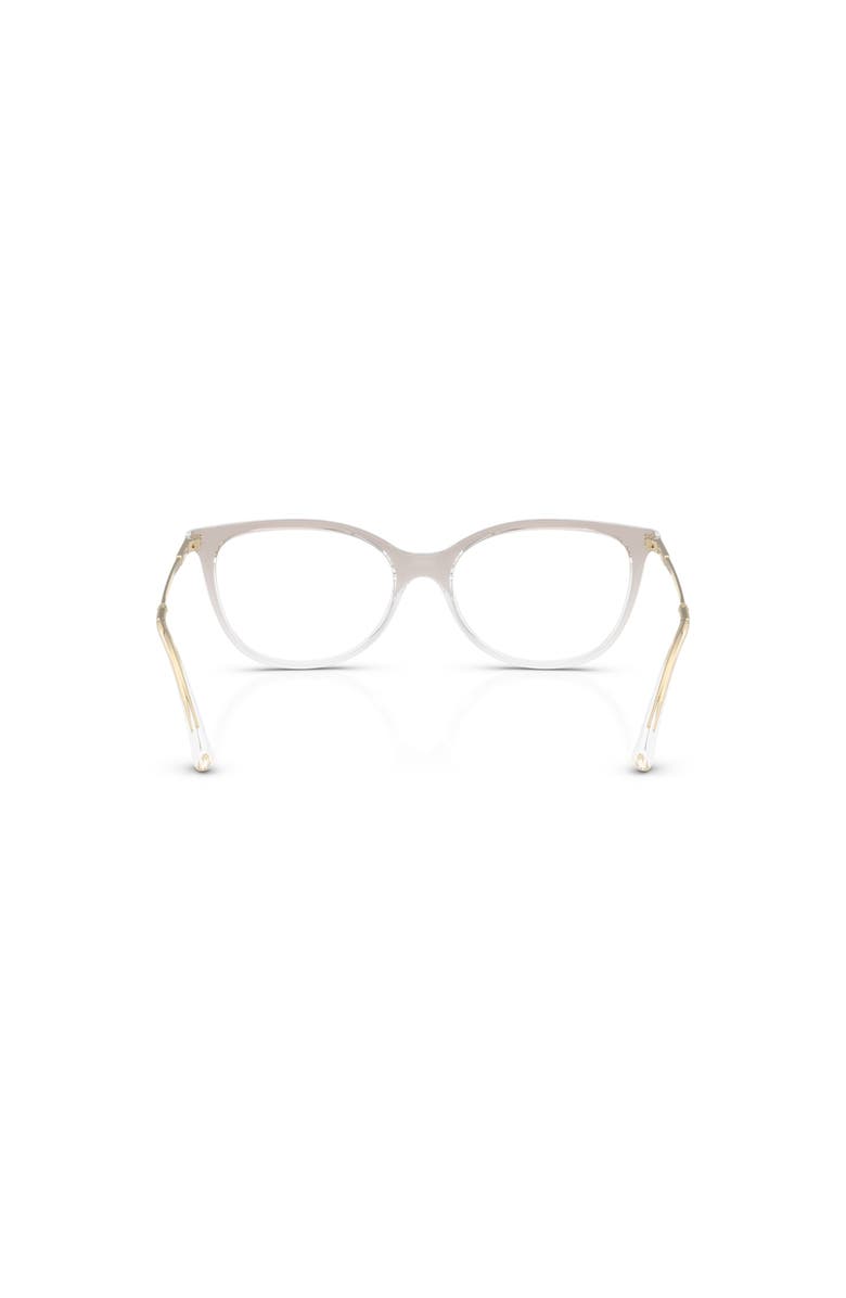 Vogue Eyewear 52mm Oval optical glasses, Alternate, color, Brown