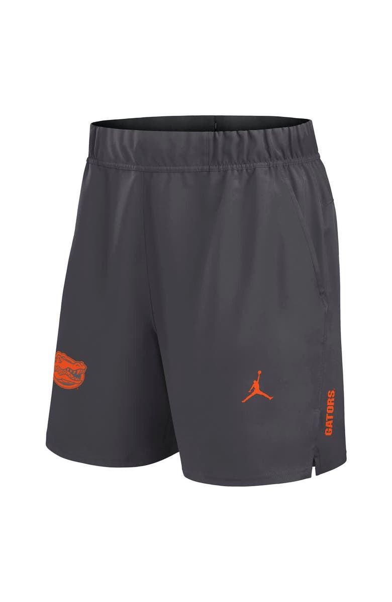 Jordan Brand Men's Jordan Brand Gray Florida Gators Primetime Woven Victory Performance Shorts, Alternate, color, Gray